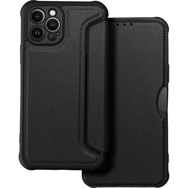 OEM Futerał COLOR EDGE MAG COVER kompatybilny z MagSafe do IPHONE 16 czarno czerwony 14243373 5903396310195