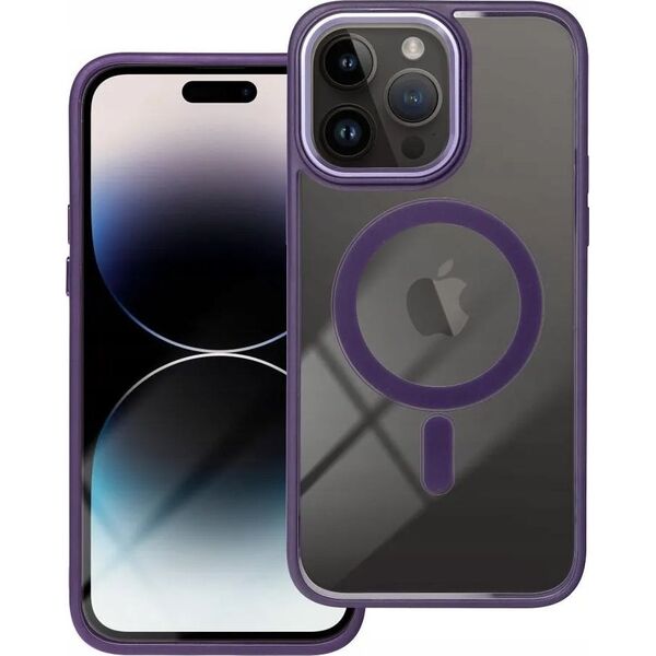 OEM Futerał COLOR EDGE MAG COVER kompatybilny z MagSafe do IPHONE 16 Pro fioletowy 14243374 5903396310164
