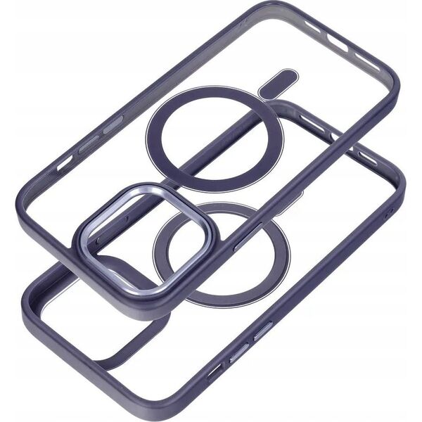 OEM Futerał COLOR EDGE MAG COVER kompatybilny z MagSafe do IPHONE 16 Pro fioletowy 14243374 5903396310164