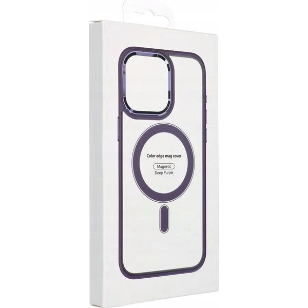 OEM Futerał COLOR EDGE MAG COVER kompatybilny z MagSafe do IPHONE 16 Pro fioletowy 14243374 5903396310164
