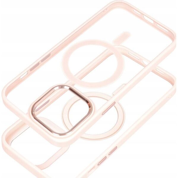 OEM Futerał COLOR EDGE MAG COVER kompatybilny z MagSafe do IPHONE 16 Plus różowy 14243378 5903396310263