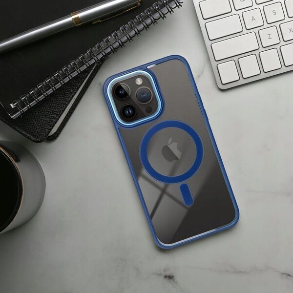 OEM Futerał COLOR EDGE MAG COVER kompatybilny z MagSafe do IPHONE 16 Pro Max niebieski 14243379 5903396310133