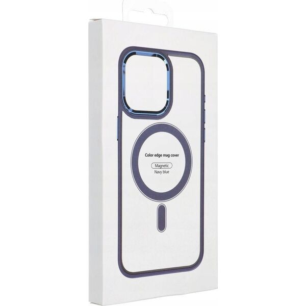 OEM Futerał COLOR EDGE MAG COVER kompatybilny z MagSafe do IPHONE 16 Pro Max niebieski 14243379 5903396310133