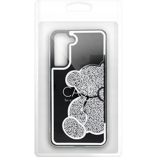 OEM Futerał TEDDY BEAR do SAMSUNG A55 5G srebrny 14243383 5903396296239