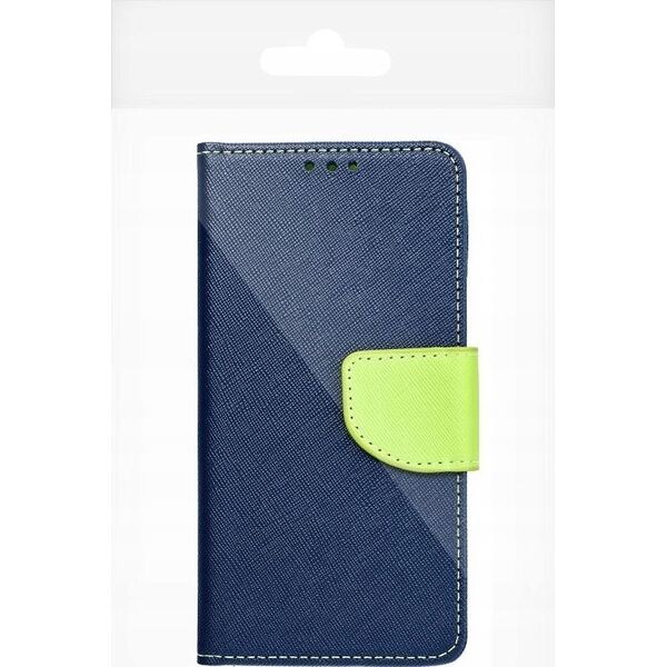OEM Kabura FANCY Book do IPHONE 16 Pro Max granatowo limonkowy 14243391 5903396314711
