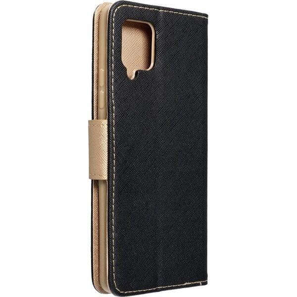 OEM Kabura FANCY Book do IPHONE 16 czarno złoty 14243420 5903396314759