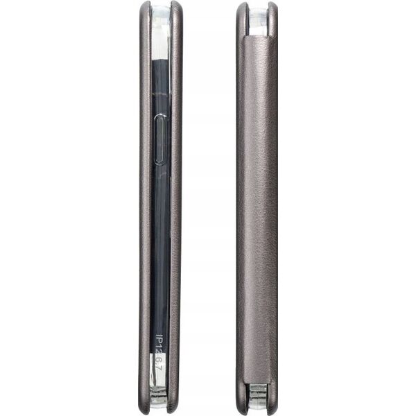 OEM Kabura ELEGANCE Book do IPHONE 16 Pro Max stalowy 14243433 5903396313998