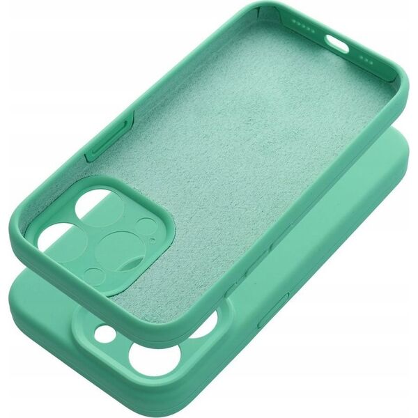 OEM Futerał SILICONE 2mm do IPHONE 16 Plus miętowy 14243464 5903396323294