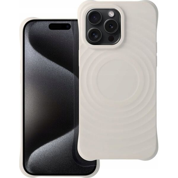 OEM Silicone Zephyr Mag Cover kompatybilny z MagSafe do IPHONE 16 PRO MAX biały 14243490 5903396303814