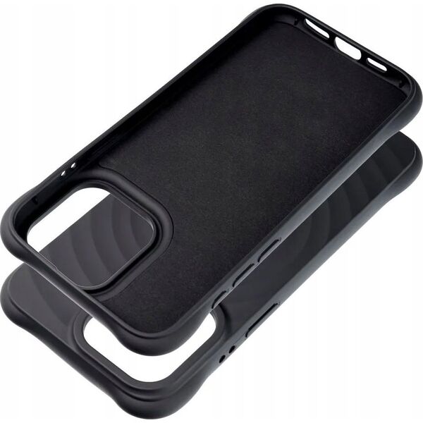 OEM Silicone Zephyr Mag Cover kompatybilny z MagSafe do IPHONE 16 PLUS czarny 14243492 5903396301636