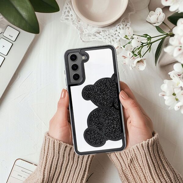 OEM Futerał TEDDY BEAR do SAMSUNG A53 czarny 14243529 5903396325557