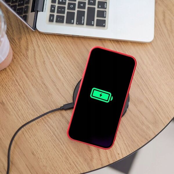 OEM Futerał SILICONE MAG COVER kompatybilny z MagSafe do IPHONE 16 Pro Max czerwony 14243591 5903396325243
