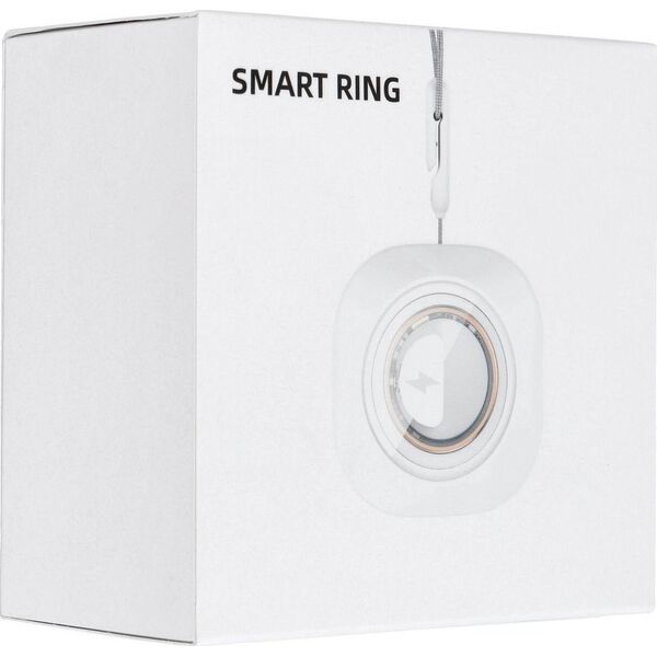 Smartwatch OEM Smart Ring R11M- inteligentny pierścień ze stali ze stacją ładującą rozmiar 7 (17,3mm) złoty 14243630 5903396322938