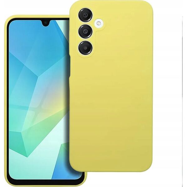 OEM Futerał SILICONE 2mm do SAMSUNG A16 5G żółty 14243794 5903396330742
