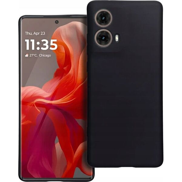 OEM Futerał MATT do MOTOROLA G85 5G czarny 14243836 5903396331855
