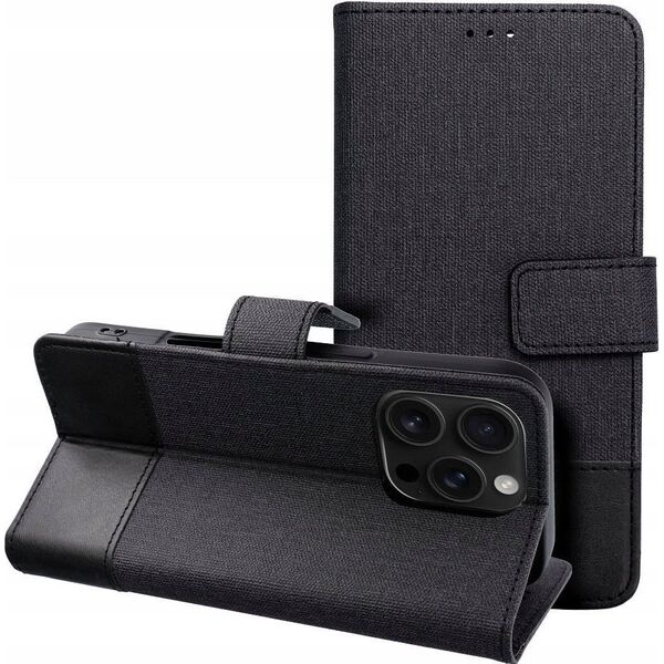 OEM Kabura GOMMA Book do SAMSUNG A50 czarny 14244002 5903396326936