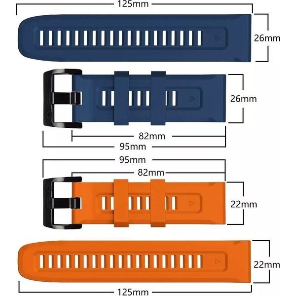 Tech-Protect Pasek Tech-Protect IconBand na Garmin Fenix 5 / 6 / 6 Pro / 7 - żółty 14244263 9589046921506
