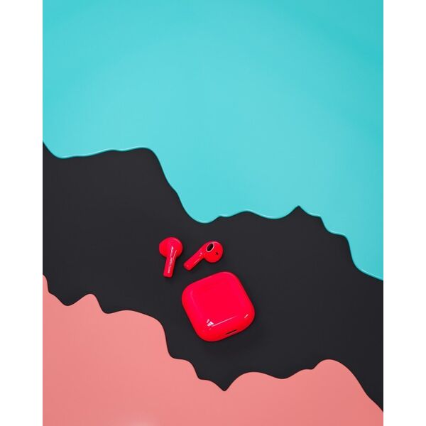 Słuchawki Tura Scandinavia AB Happy Plugs Joy - bezprzewodowe słuchawki douszne (red) 14246642 7350116012873