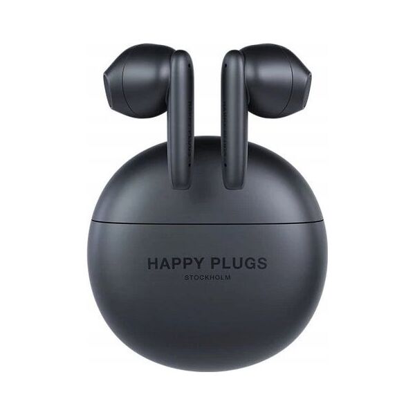 Słuchawki Tura Scandinavia AB Happy Plugs Joy Lite - bezprzewodowe słuchawki douszne z ENC (black) 14246692 7319922326086
