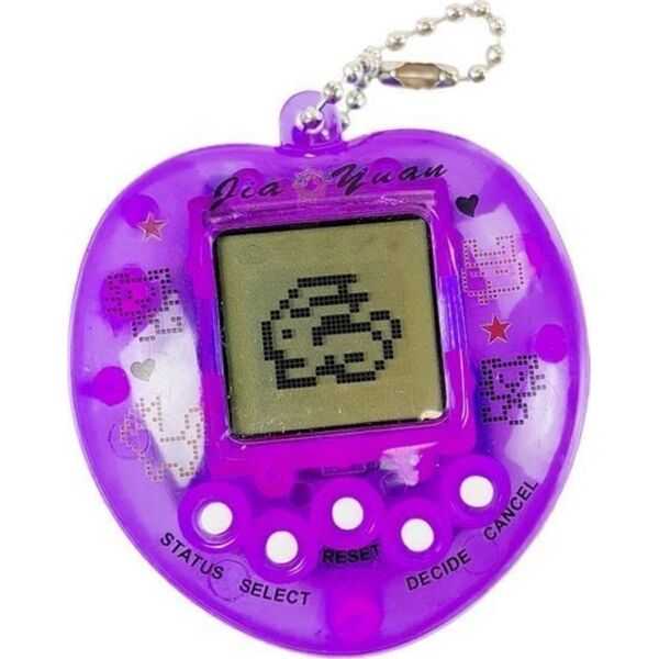 LeanToys Gra Elektroniczna Tamagotchi Zwierzątko Fioletowa LEAN Toys 14252578 5905214977160