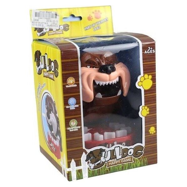 LeanToys Gra Zręcznościowa Gryzący Bulldog LEAN Toys 14253241 5905515350372