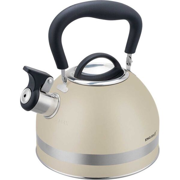 KingHoff CZAJNIK 1,8L Z GWIZDKIEM KINGHOFF KH-1854 BEŻOWY 14253835 5908287218543