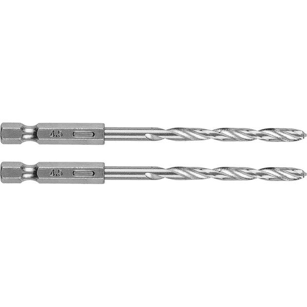 Wiertło Graphite Wiertło do metalu Hex 4.5 mm, 2 szt. 14254182 5902062947420