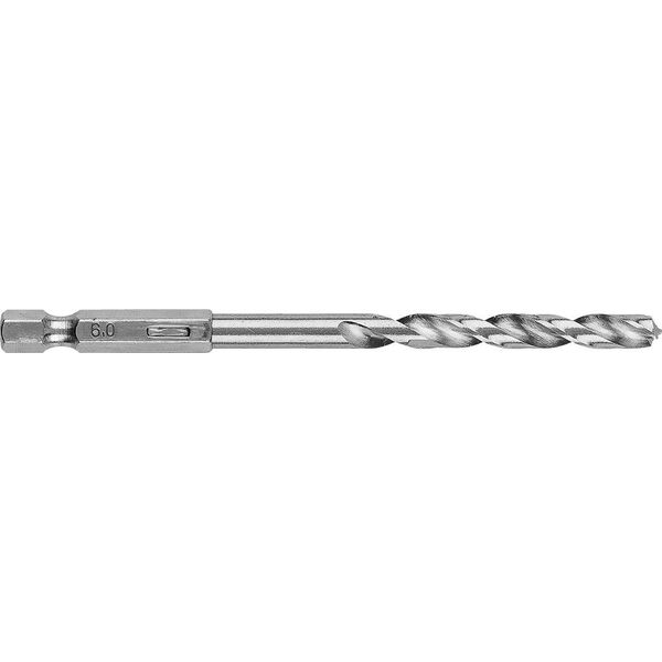 Wiertło Graphite Wiertło do metalu Hex 6,0 mm, 2 szt. 14254193 5902062064189