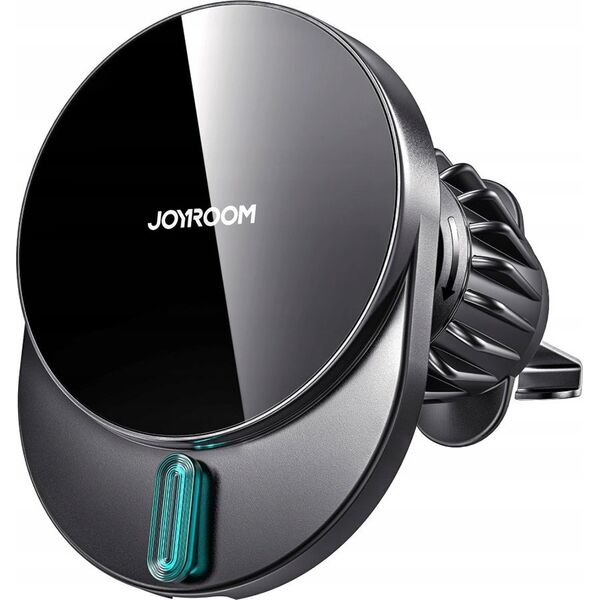 Joyroom Uchwyt Joyroom JR-ZS409 magnetyczny z ładowarką indukcyjną 15W na kratkę nawiewu w samochodzie - czarny 14254264 6956116724153