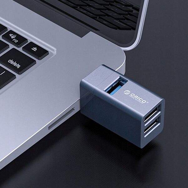 HUB USB Orico Orico Hub USB 5Gbps mini 3xUSB-A aluminium 14265371 6954301192282