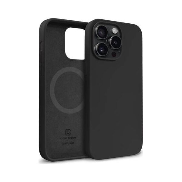 Crong Crong Color Cover Magnetic - Etui iPhone 15 Pro MagSafe (czarny) 14265863 5904310704472