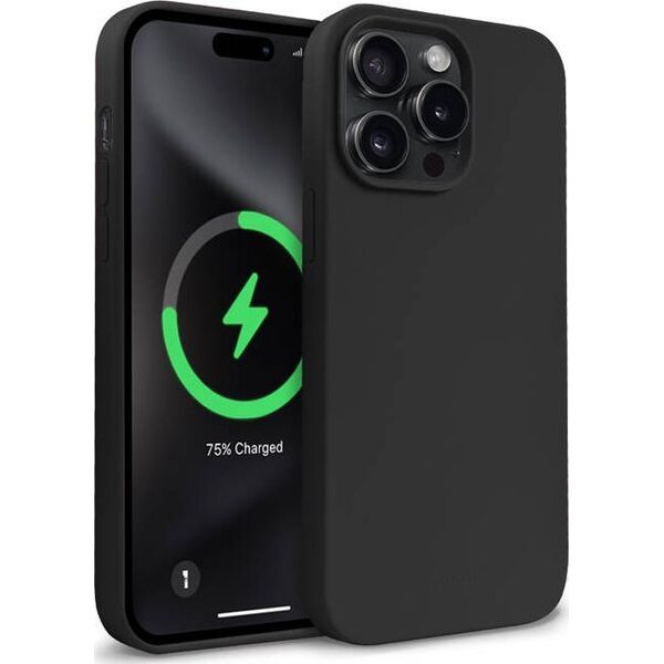 Crong Crong Color Cover Magnetic - Etui iPhone 15 Pro Max MagSafe (czarny) 14265864 5904310704519