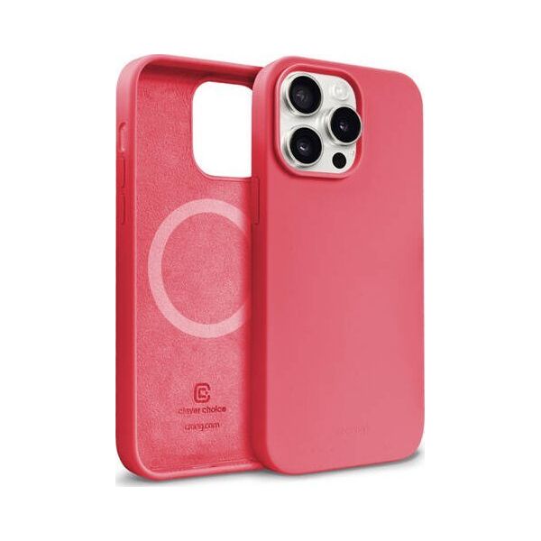 Crong Crong Color Cover Magnetic - Etui iPhone 15 Pro MagSafe (różowy) 14265896 5904310704489