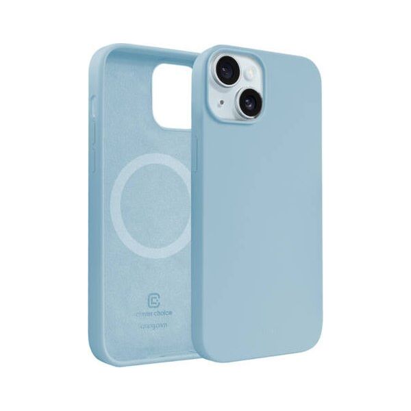 Crong Crong Color Cover Magnetic - Etui iPhone 15 MagSafe (niebieski) 14265902 5904310704410