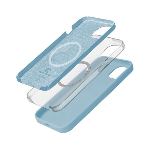 Crong Crong Color Cover Magnetic - Etui iPhone 15 MagSafe (niebieski) 14265902 5904310704410
