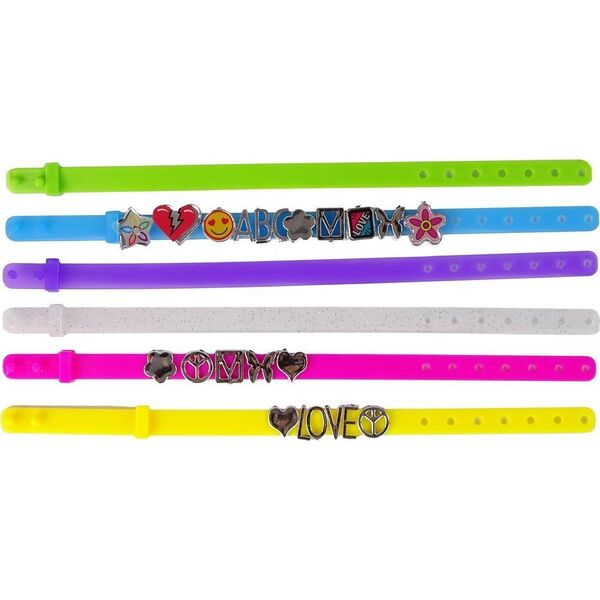 LeanToys Zestaw Biżuterii Bransoletek Literki DIY 14266211 5905323212848