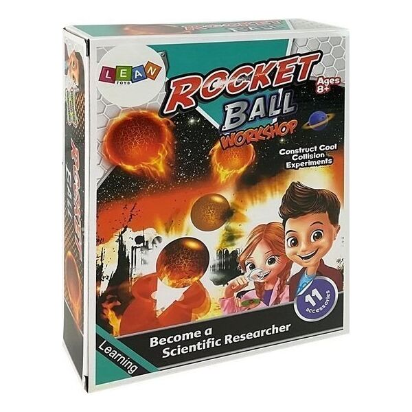 LeanToys Zestaw Edukacyjny Chemiczne Kulki Piłki DIY 14266281 5905884456064