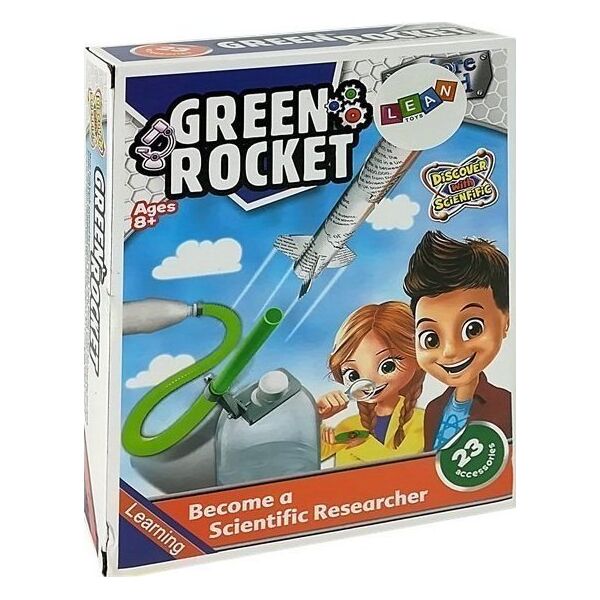 LeanToys Edukacyjna Rakieta na Sprężone Powietrze DIY 14266308 5905884456057