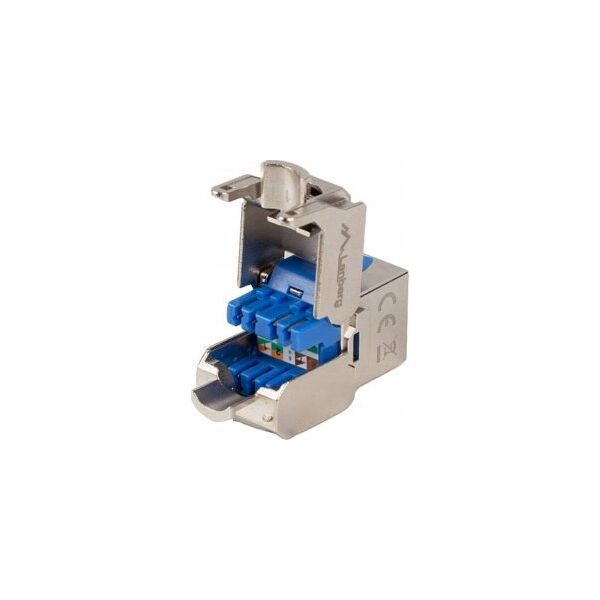 Lanberg Moduł Keystone Lanberg gniazdo RJ45 -> LSA beznarzędziowy FTP kat.5e