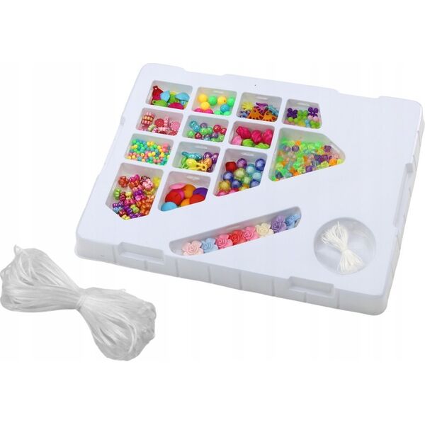 LeanToys Zestaw Kreatywny Koraliki Do Tworzenia Biżuterii DIY 14266427 5905991009542