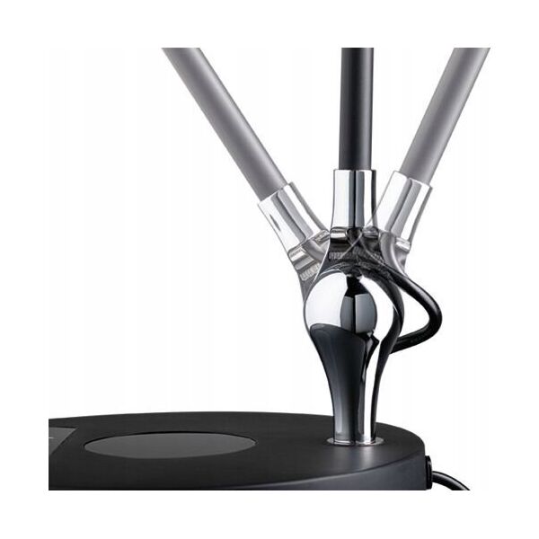 Lampka biurkowa Paulmann Lampka biurkowa NUMIS QI LED 11W 2700K-6500K 1000lm DIM 230V czarny / aluminium 14268597 4000870780107