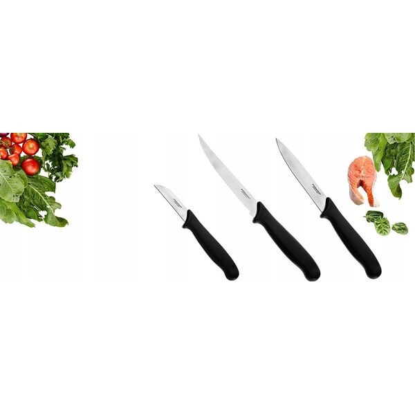 Fiskars FISKARS ZESTAW 3 NOŻY DO WARZYW ESSENTIAL 14268610 6424002015635