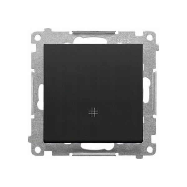 Kontakt-Simon Łącznik krzyżowy Kontakt-Simon 55 TW7.01/149 moduł 10 AX, 250V~, szybkozłącza czarny mat 14268760 5902787885014