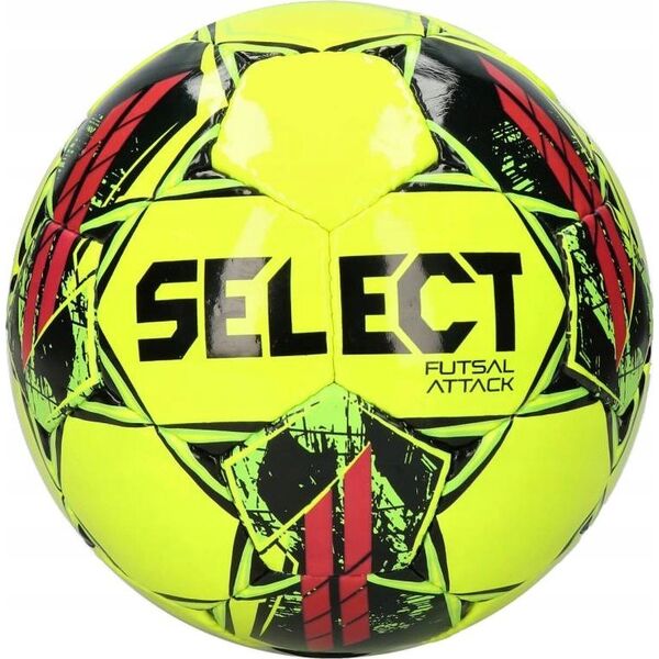 Select Select Futsal Attack Ball FUTSAL ATTACK YEL-BLK Żółte 4 14268823 5703543298426