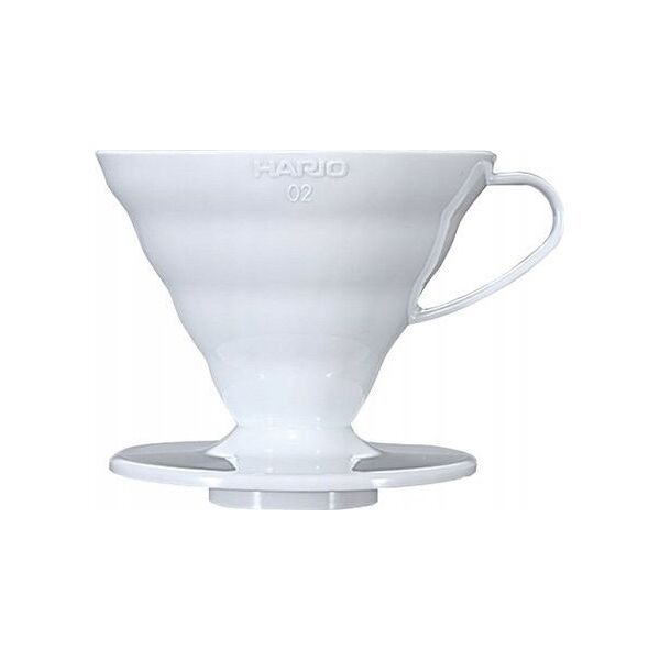 Hario Hario plastikowy Drip V60-02 Biały 14280299 4977642730472