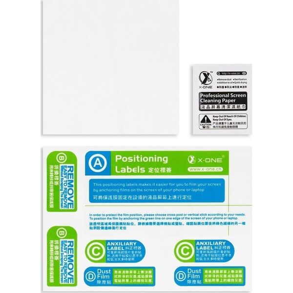 X-One Szkło hartowane X-ONE Sapphire Glass Extra Hard - do iPhone 13/13 Pro/14 14295012 5903396124495