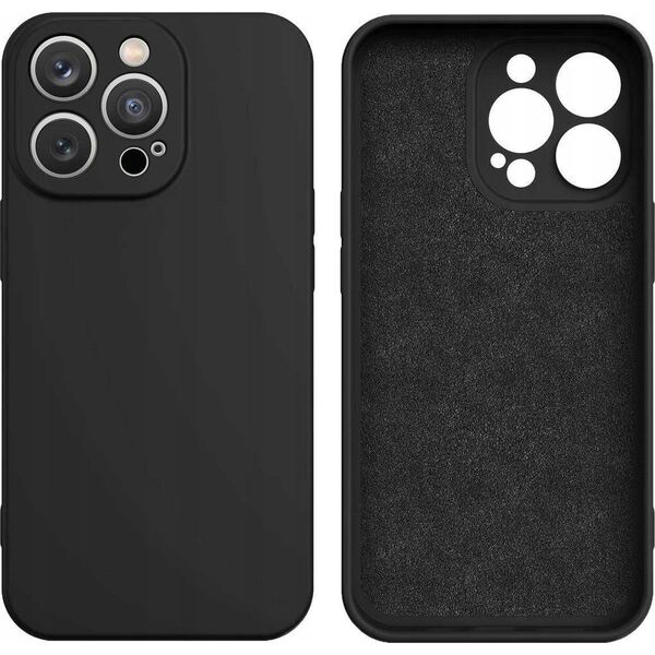 Hurtel Etui Silicone Case do Samsung Galaxy A35 - czarne 14295233 5907769360497
