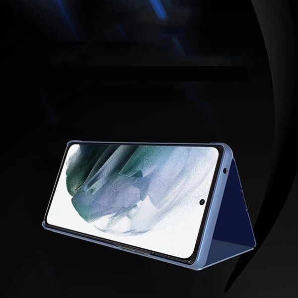 Hurtel Etui Clear View Case do Samsung S24 z klapką - niebieskie 14295475 9145576284131