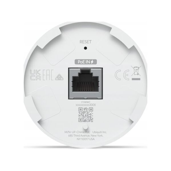 Access Point Ubiquiti Ubiquiti UACC-Chime-PoE PoE Inteligentny Dzwonek 14387172 810084693377