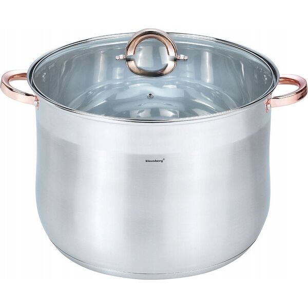 Klausberg KLAUSBERG GARNEK GASTRO Z POKRYWĄ 34cm 22,4L KB-7798 14387609 5908287277984
